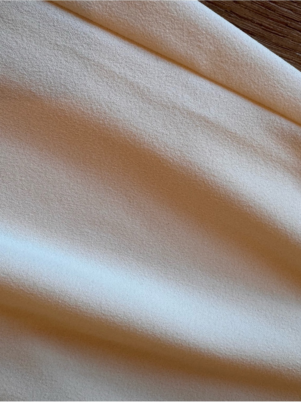 Express Cream Ruffle-Hem Mini Dress - Picture 5 of 6